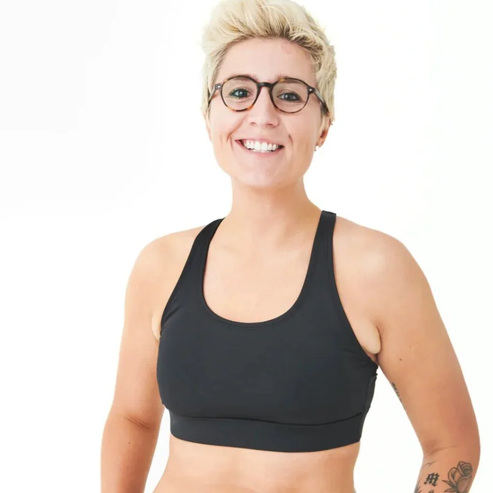 Humankind Swim Top - size small, black, NWT - Picture 2 of 3